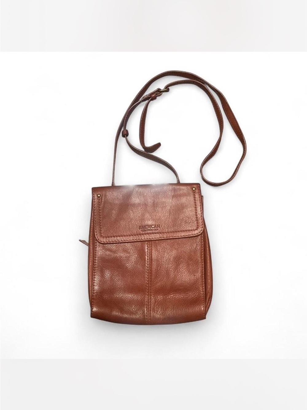 🤎 AMERICAN LEATHER CO. KANSAS CROSSBODY BAG 🤎